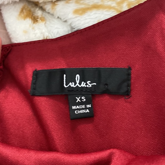 WORN ONCE. Lulus Maxi formal dress - Picture 5 of 5